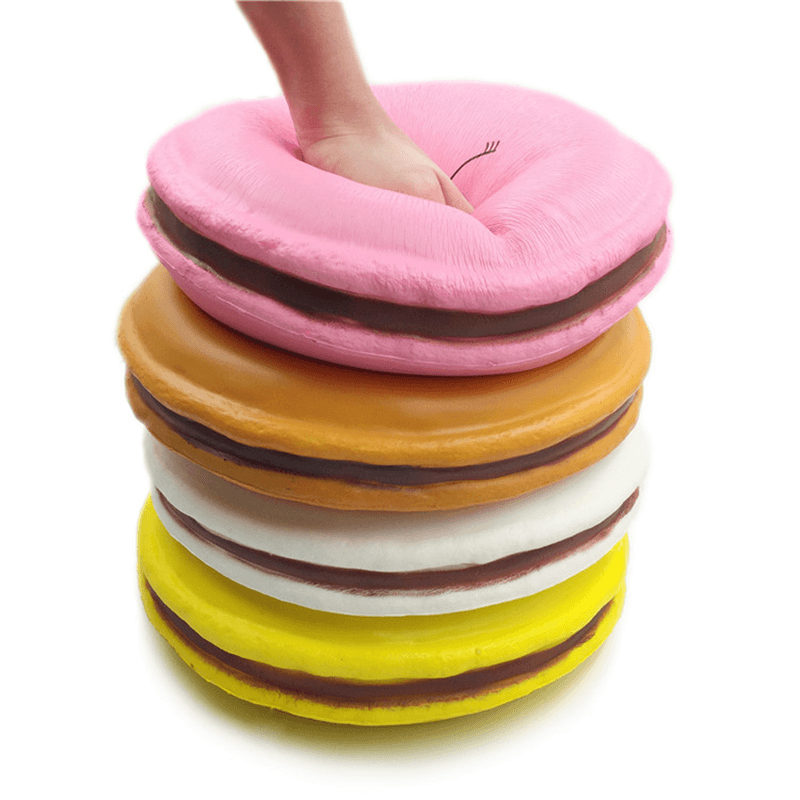 Giggle Bread Giant Squishy Macaron S'More Sandwich Biscuit 24CM Cake Jumbo Gift Decor Collection