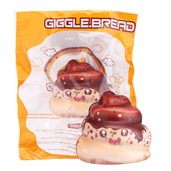 Chocolate Poo Squishy 8CM Yummy Expression Kawaii Jumbo Gift Collection with Packaging