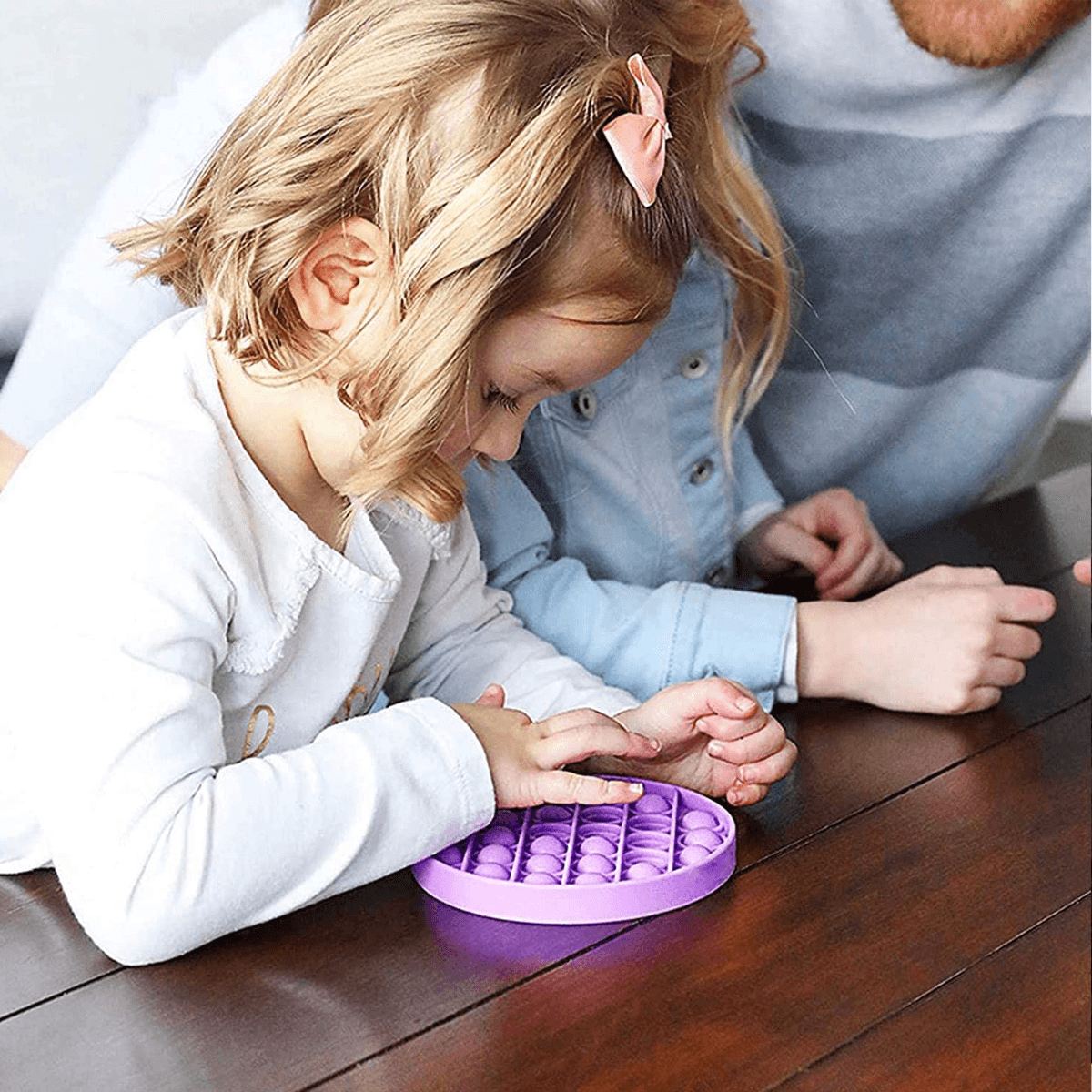 Jouet sensoriel Push Bubble Fidget 2021 pour besoins spéciaux, anti-stress, jouets d'intérieur silencieux