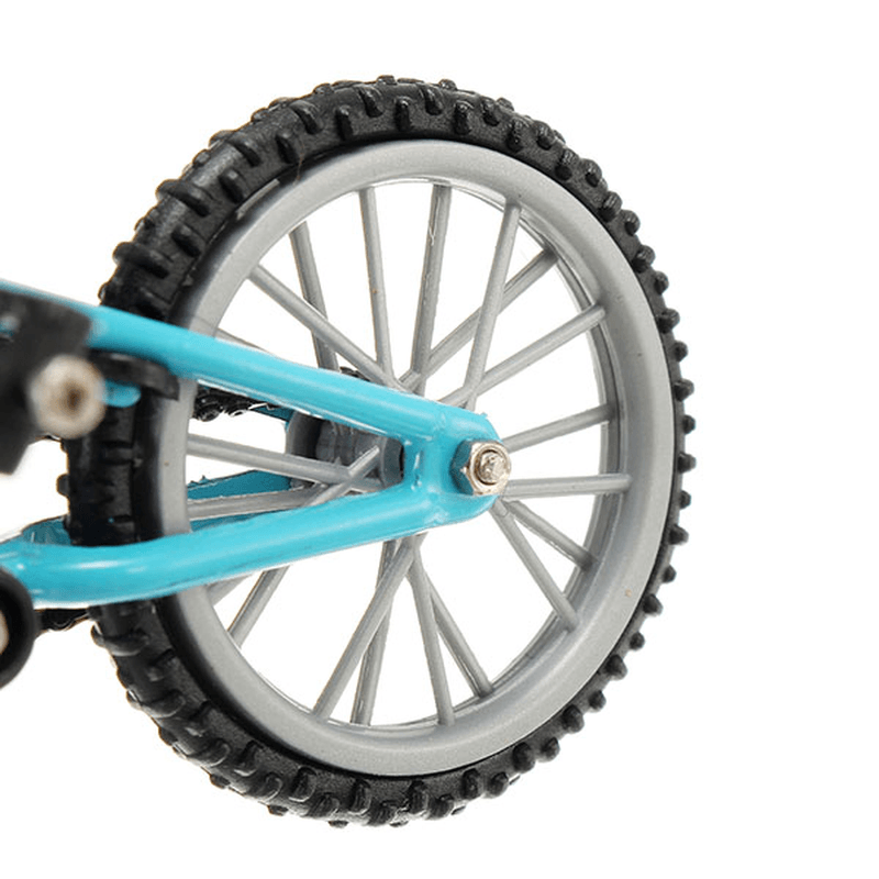 Mini bicicleta de aleación de simulación creativa, carretilla elevadora de dedo, juguete multicolor, regalo para niños, deportes