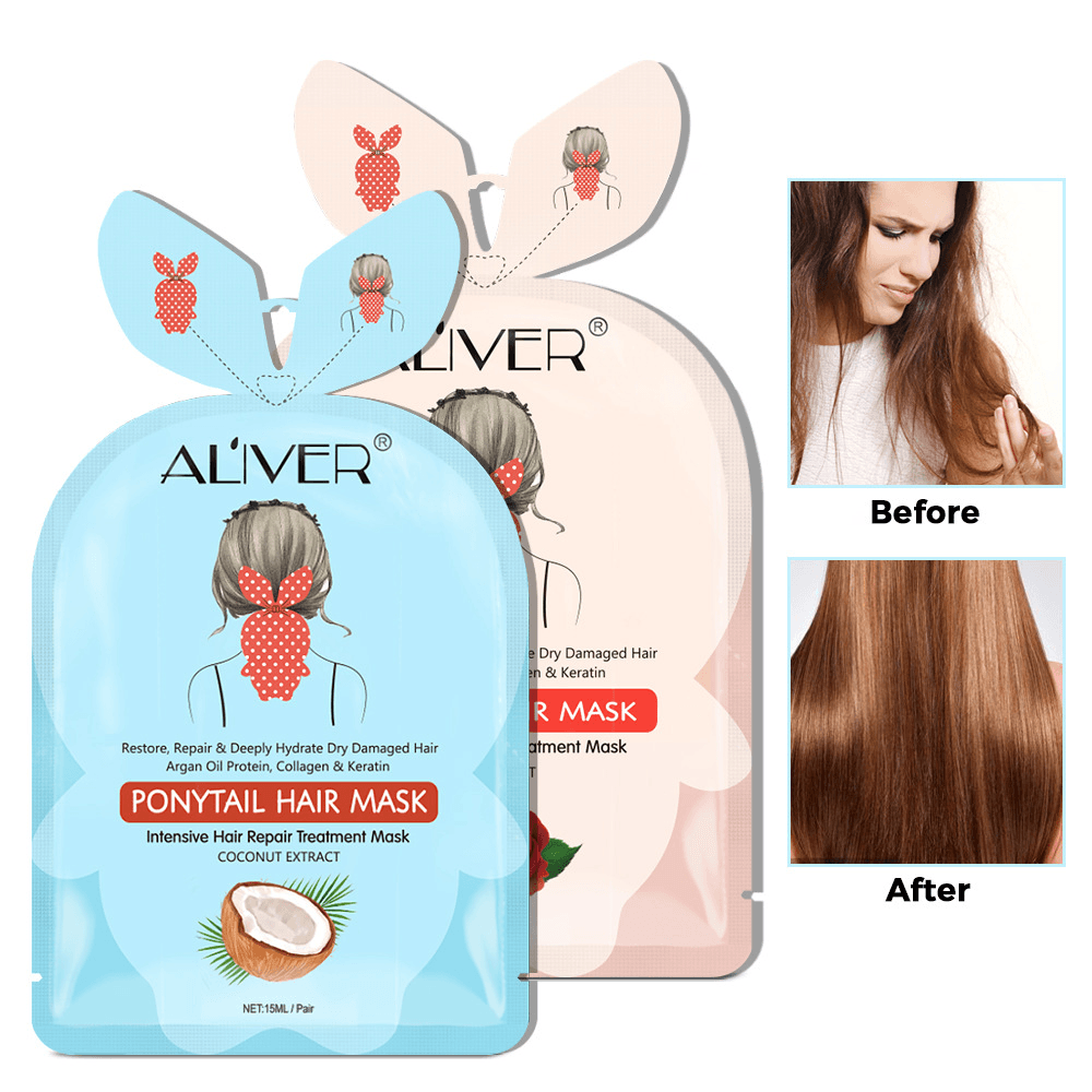 ALIVER Repara, Suaviza e Hidrata para Mejorar el Acondicionador del Cabello Seco