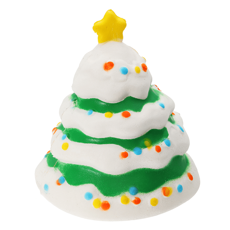 Modelo de fruta de árbol de Navidad Colección de squishy para niños Regalo Decoración Juguete Embalaje original