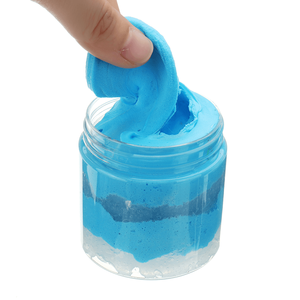 100 ml de pâte à modeler moelleuse en forme de flocon de neige pour bricolage, jouet anti-stress