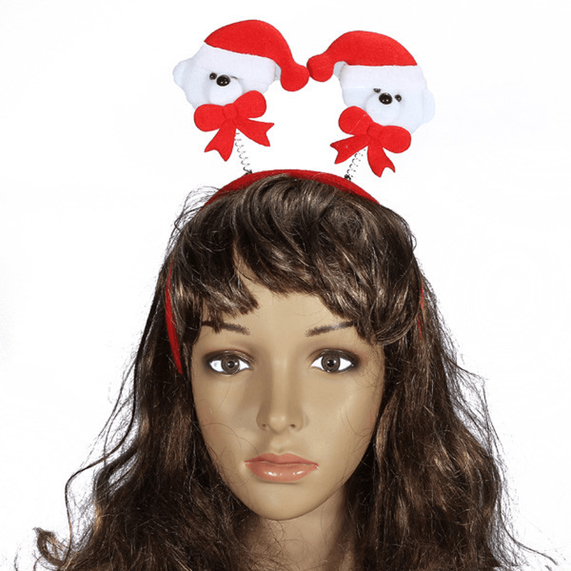 Festival Decor Christmas Headwear Mixed Style Xmas Headbrand Hair Accessory