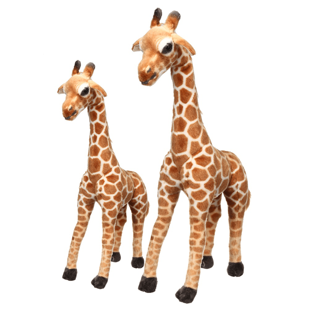 Grande poupée girafe en peluche géante de 60 cm, jouet doux pour enfants