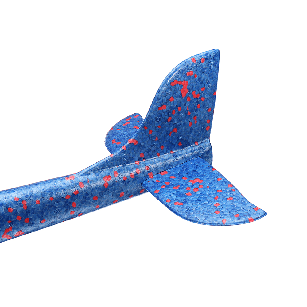 Avión de lanzamiento manual de gran tamaño de 48 cm, avión de espuma inercial EPP para niños, juguete para niños