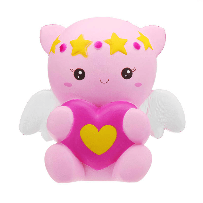 Creamiicandy Yummiibear Angel Kitty Panda Cloud Licensed Squishy 14Cm with Packaging Collection Gift Soft Toy