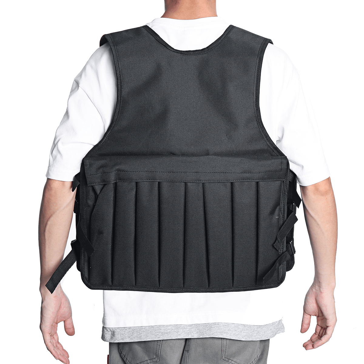 Gilet lesté réglable pour course à pied, sport, mise en forme, amincissement, fitness, équipement de port de poids