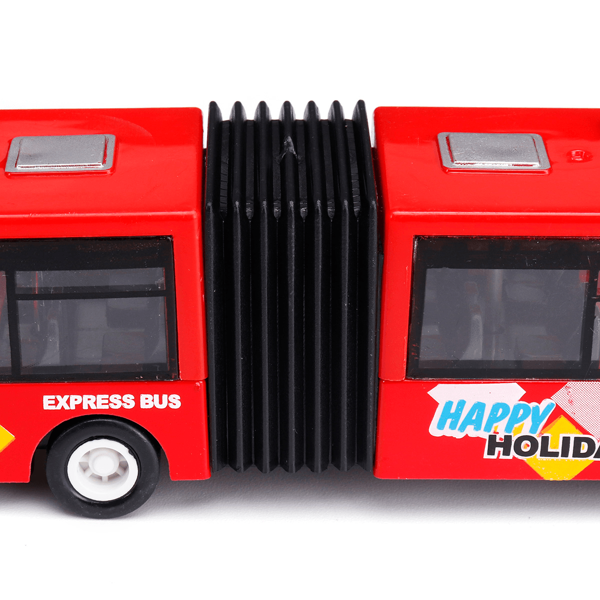 Autobús lanzadera para bebés azul/rojo/verde 1:64 de 18 cm, modelo de vehículo fundido a presión, juguete para niños