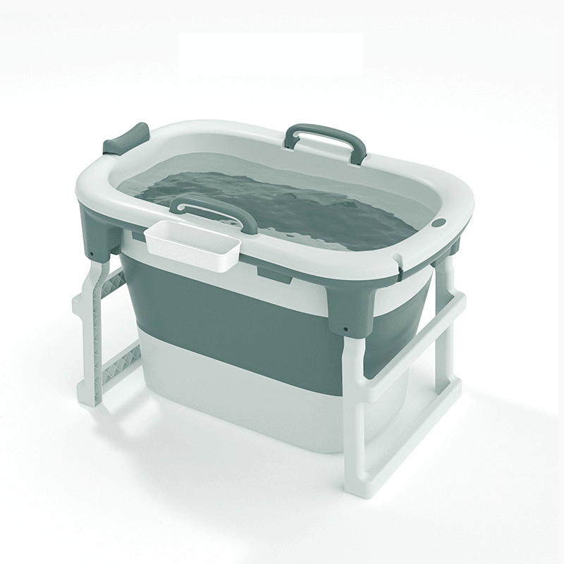 Baignoire pliante surélevée 103 x 65 x 25,5 cm pour adulte et enfant