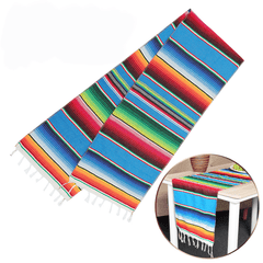 35 X 213Cm 5Pcs Mexican Blanket Table Flag Picnic Mat for Travel Outdoor Beach Towel Car Blankets