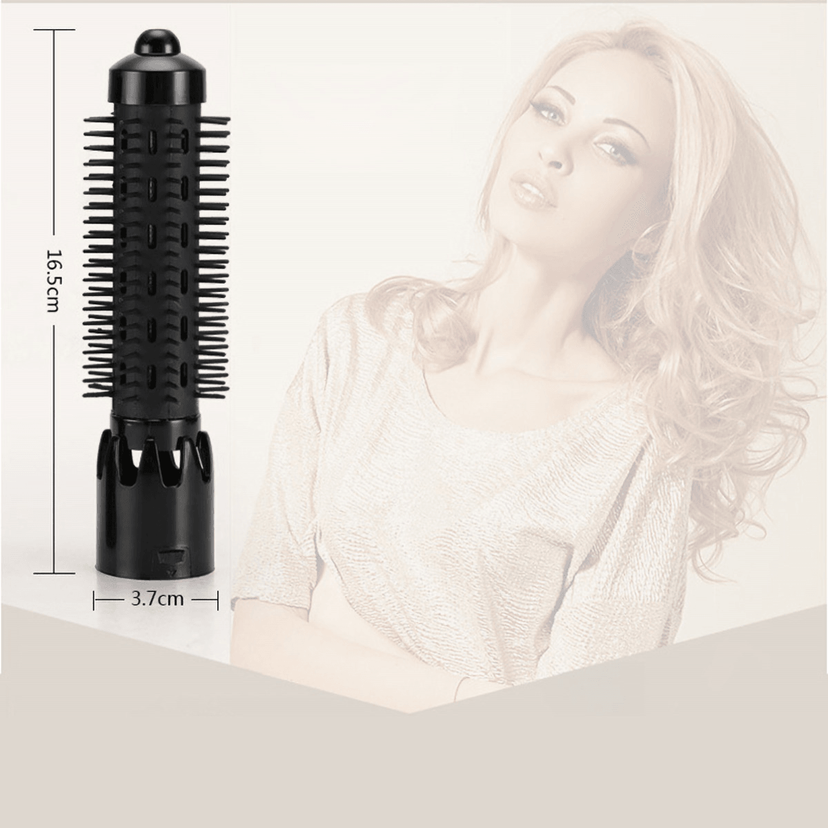 2 in 1 Professional Hair Dryer Comb Wet/Dry Hair Straightener Styling Curling