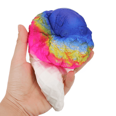 19Cm Jumbo Squishy Ice Cream Multicolor Slow Rising Soft Collection Gift Decor Toy