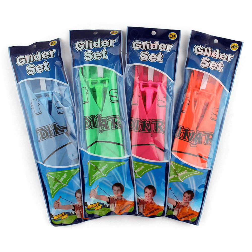 Amazing Toy Glider Rubber Band Gliding Plane Toy for Kids