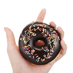 Cake Squishy Chocolate Donuts 9CM Scented Doughnuts Squeeze Jumbo Gift Collection with Packaging