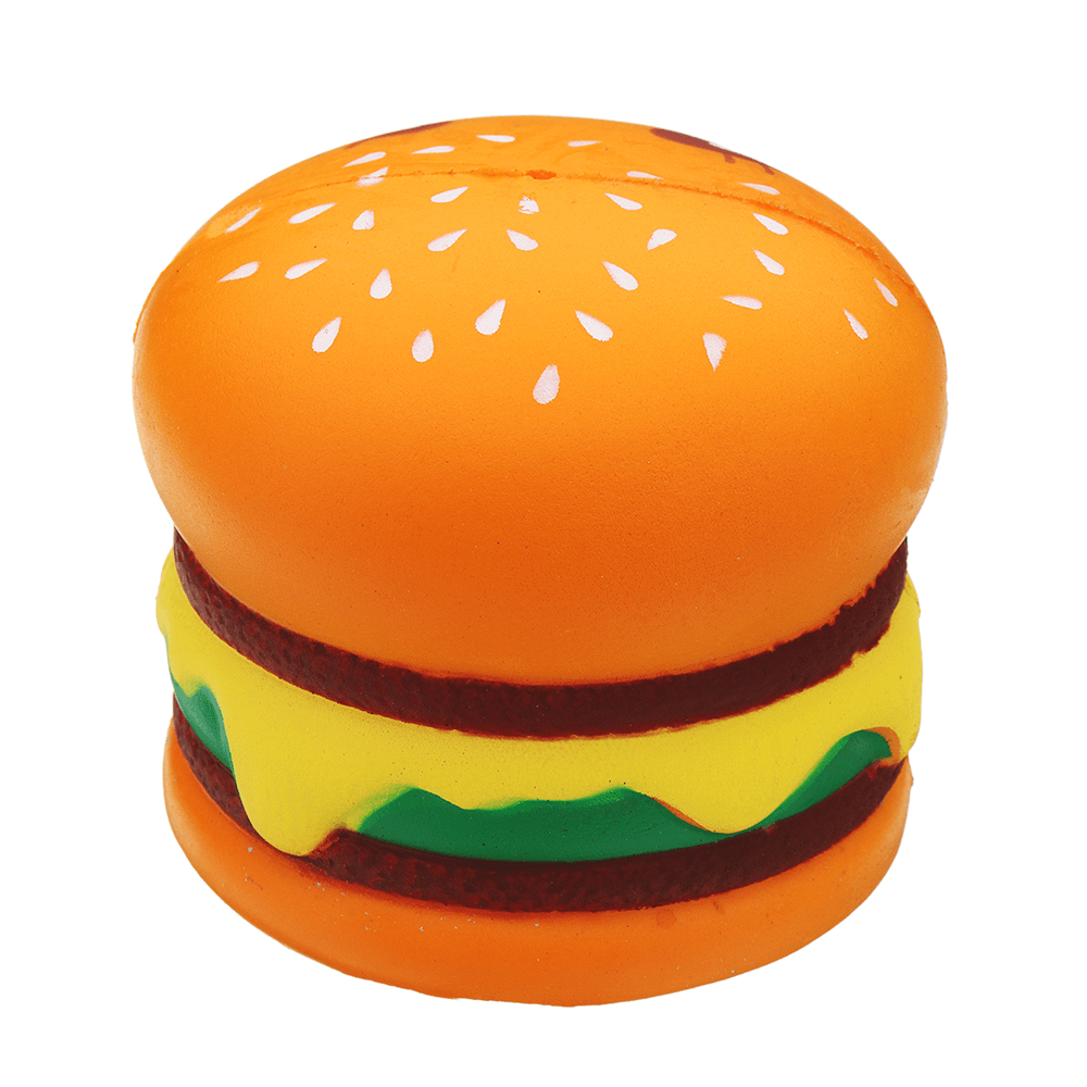 Burger Cat Squishy 8*8.5 CM Slow Rising Collection Gift Soft Fun Animal Toy