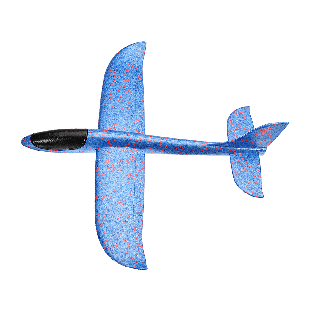 Avión de lanzamiento manual de gran tamaño de 48 cm, avión de espuma inercial EPP para niños, juguete para niños