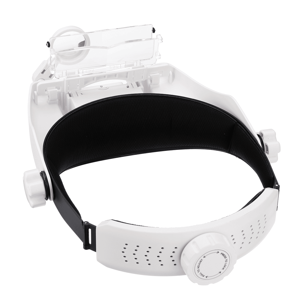 1.5X 2.0X 8X Headband Magnifying Glass Bracket 3 LED Light Protable Helmet Illuminated Magnifier