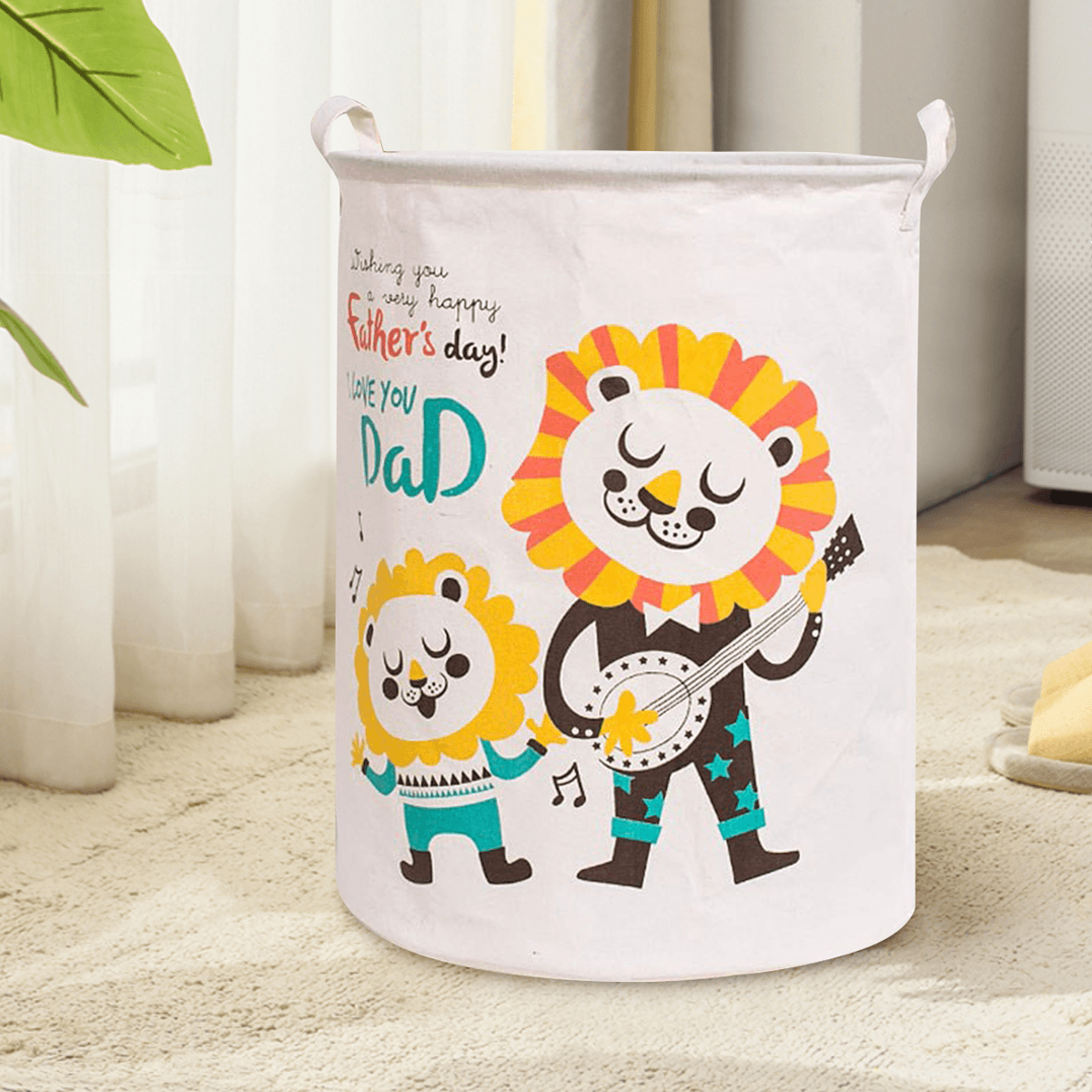 Cartoon Animals Cloth Laundry Basket Storage Bag Laundry Clothes Organizer Pack Toy Artifacts