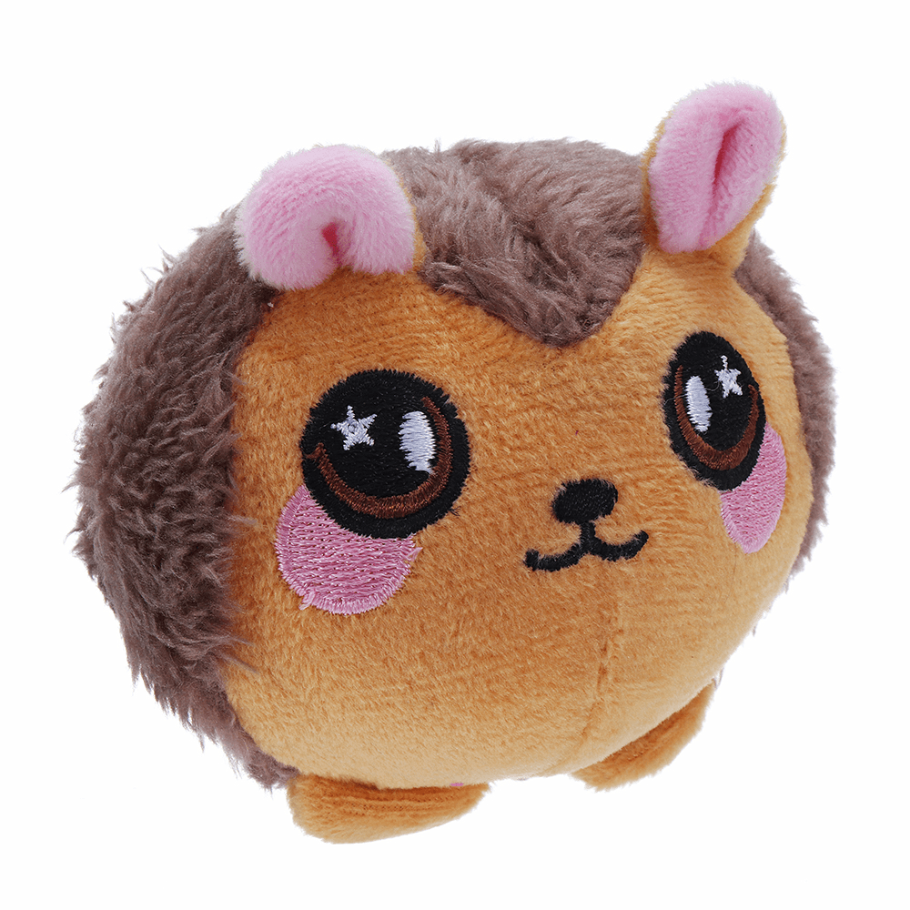 3.5" Squishamals Foamed Stuffed Hedgehog Squishimal Toy Slow Rising Plush Squishy Toy Pendant