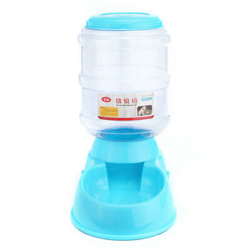 3.5L Automatic Pet Water Food Dispenser Dog Cat Large Feeder Pet Bowl