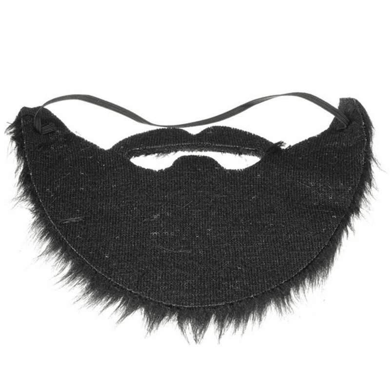 Masques d'Halloween Fausse barbe Moustache Masque de fête masqué