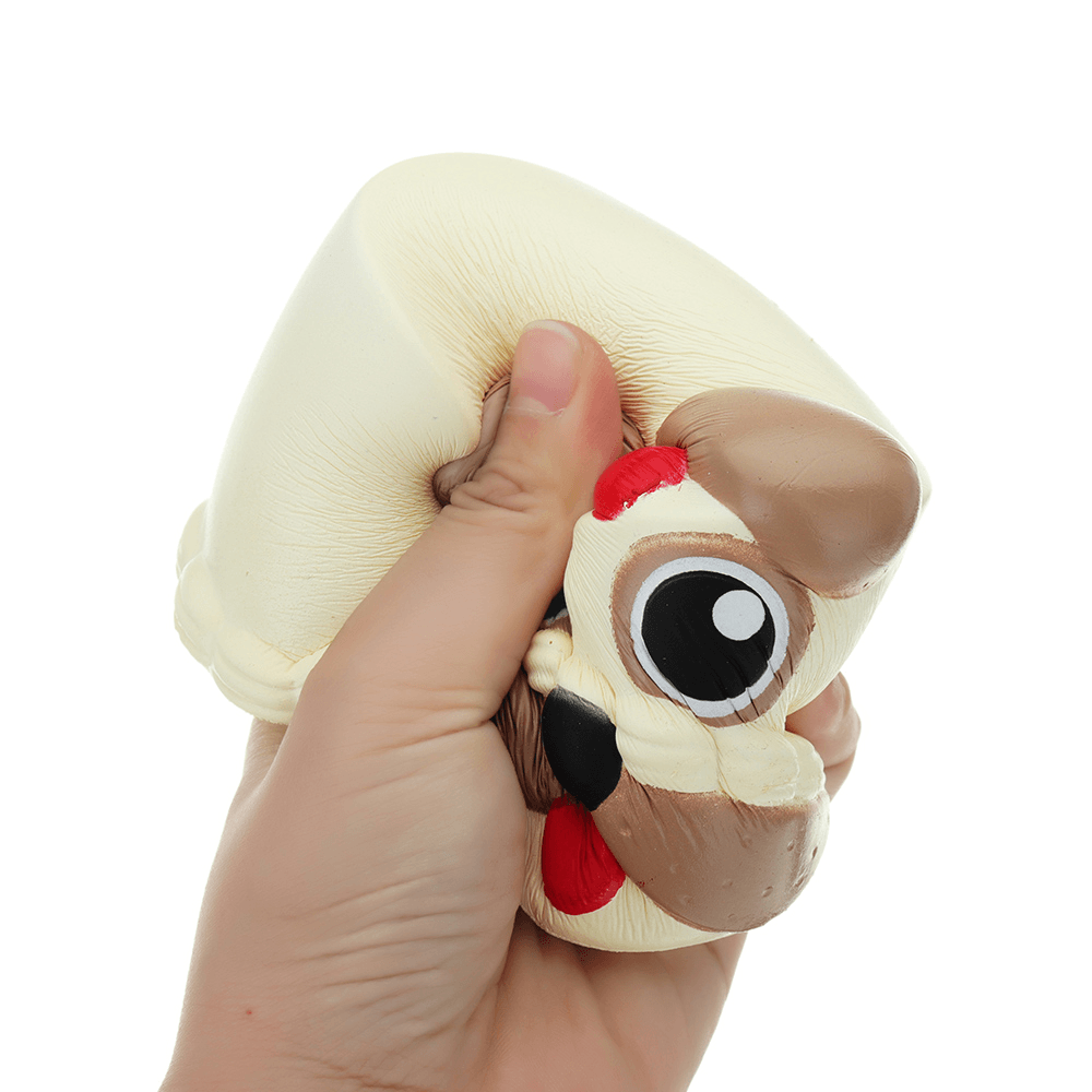 Dog Head Squishy 9*6CM Slow Rising with Packaging Collection Gift Soft Toy