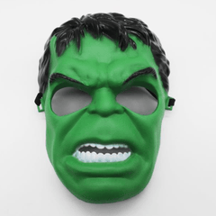 Máscara de plástico de PVC de Pantera Negra/Hulk/Batman, accesorios de actuación de Halloween para juguetes de niños