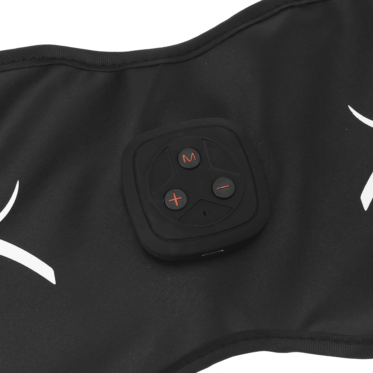 Cinturón de cuero sintético para entrenamiento abdominal y cintura eléctrica, masajeador adelgazante con 6 modos, cinturón de ejercicio