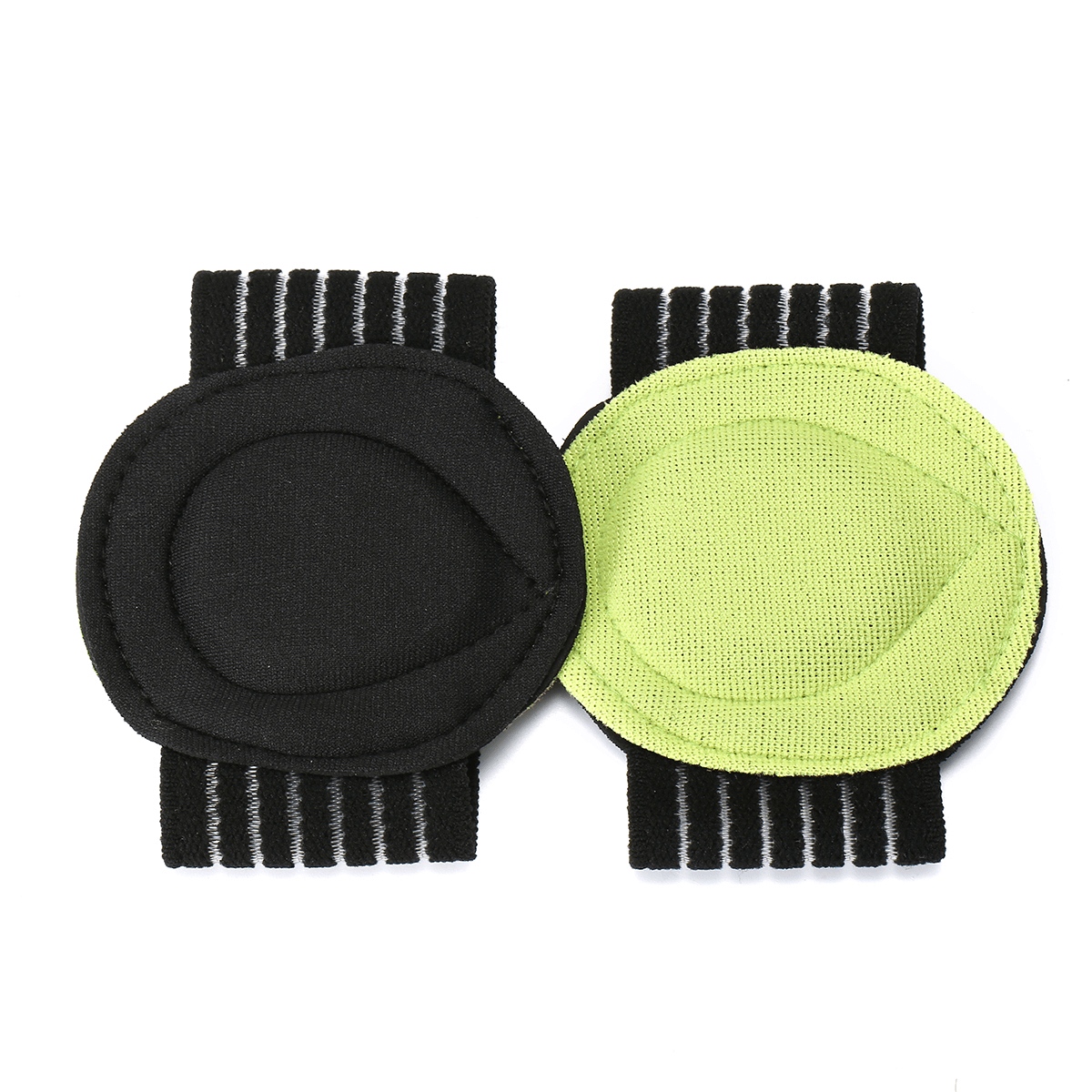 Lot de 2 paires de manchons de compression rembourrés pour fasciite plantaire, coussins de soulagement des pieds pour fasciite plantaire, voûtes plantaires affaissées, problèmes de pieds endoloris pour hommes et femmes