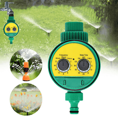 Minuterie d'arrosage automatique programmable, minuterie d'irrigation numérique de jardin, système de contrôle des plantes anticorrosion