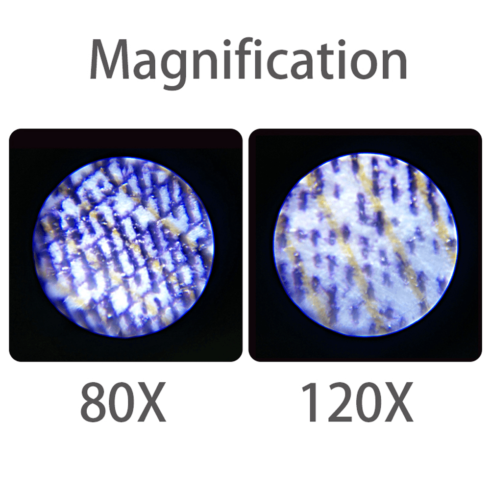 Microscope optique portable haute définition 120X pour l'école primaire et les jeux en plein air pour enfants, microscope d'enseignement scientifique expérimental en biologie, jouet pour enfants, cadeau