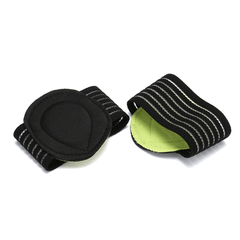 Lot de 2 paires de manchons de compression rembourrés pour fasciite plantaire, coussins de soulagement des pieds pour fasciite plantaire, voûtes plantaires affaissées, problèmes de pieds endoloris pour hommes et femmes