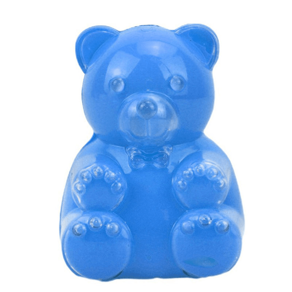 Ours de simulation de slime Areedy Bear et cubes de sucre et accessoires pour ours avec coffret de couleurs, jouets d'intérieur