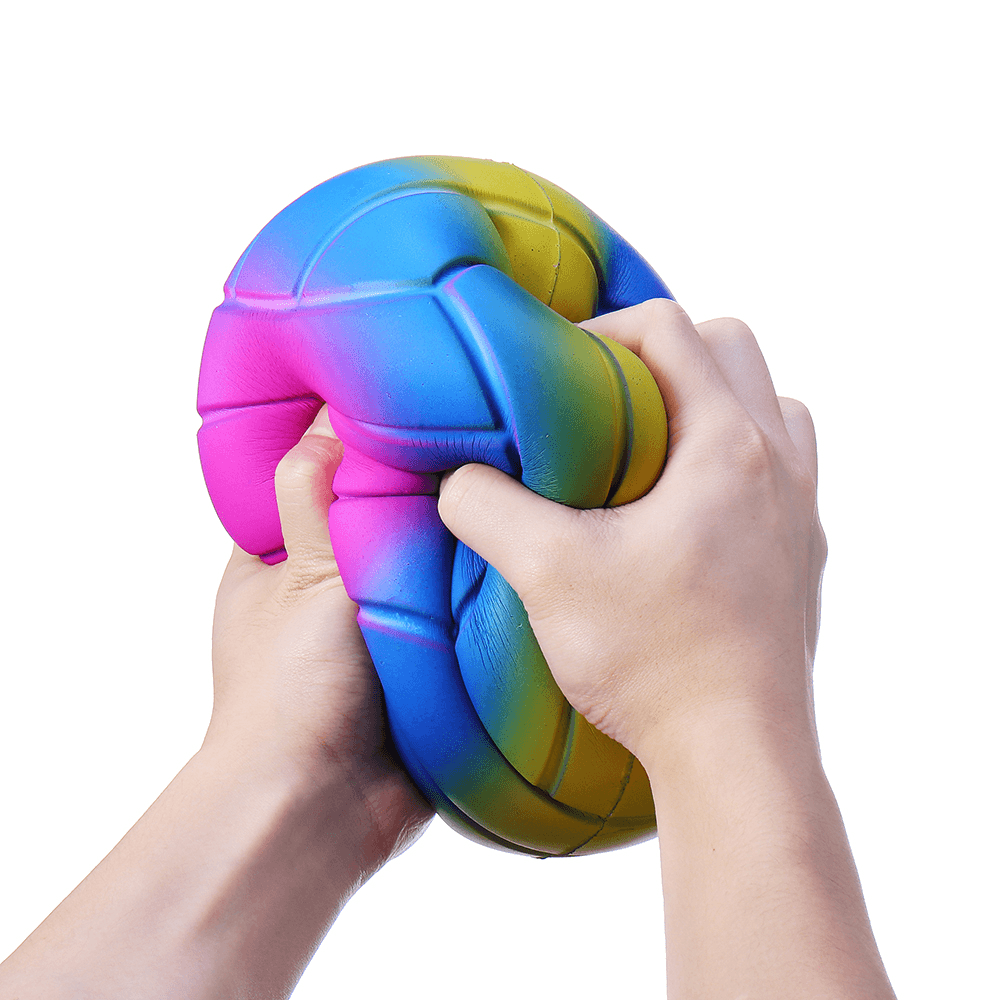 Cooland Huge Galaxy Volleyball Squishy 8In 20CM Giant Slow Rising Toy Cartoon Gift Collection