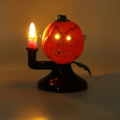 Suministros de decoración del hogar para fiestas de Halloween, lámpara fantasma luminosa portátil, juguetes para niños, regalo para niños