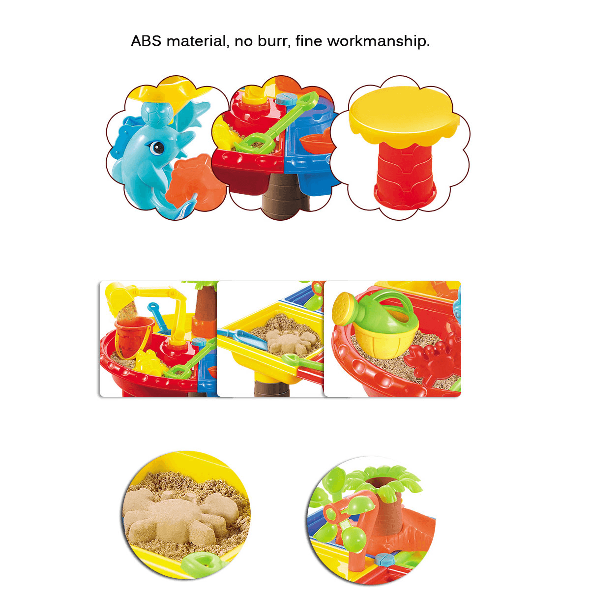 Ensemble d'outils de jeu de sable de plage d'été multi-styles 2 en 1 pour enfants, jeu de creusement d'eau, verre de sable, jouets pour enfants, cadeau parfait