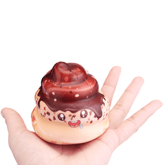 Chocolate Poo Squishy 8CM Yummy Expression Kawaii Jumbo Gift Collection with Packaging