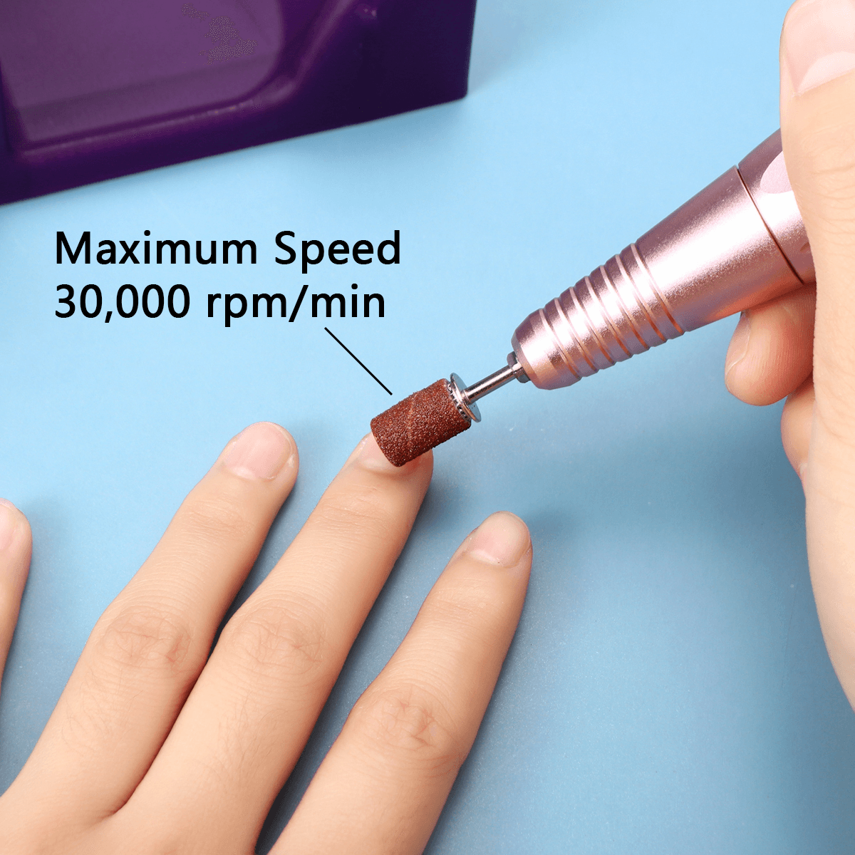 Charging 110 ~ 220V Wide Voltage Portable Nail Polisher