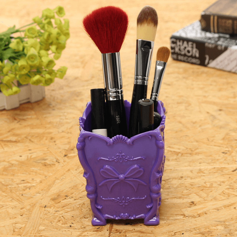 Étui de rangement de maquillage papillon, porte-brosse, rouge à lèvres, stylo, boîte décorative, conteneur cosmétique