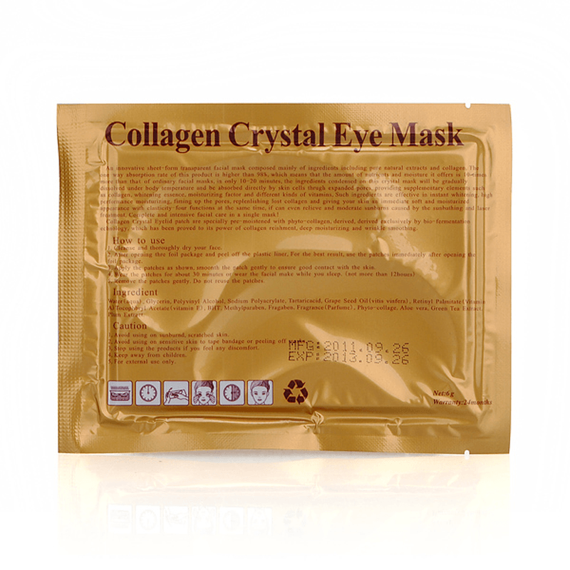 Collagen Crystal Eye Mask Eyelid Patch Deep Moisture HOT