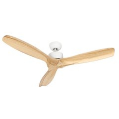 Ventilateur de plafond en bois 110 V 52 pouces avec télécommande moderne pour la maison, le salon, la décoration