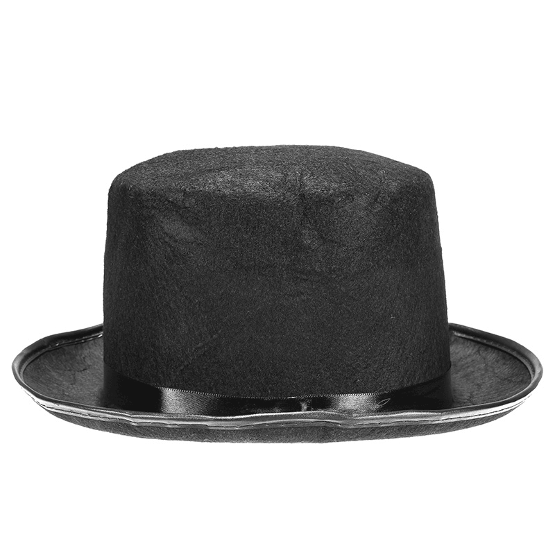 Sombrero alto negro mágico para adultos y niños de Halloween, mago, vampiro