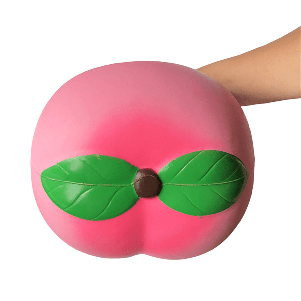 25Cm Huge Peach Squishy Jumbo 10" Soft Slow Rising Giant Fruit Toy Collection Gift