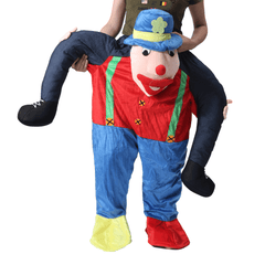 Déguisement de Noël pour adulte avec bandoulière Carry Me Buddy Ride on a Shoulder Piggy Back Piggy Ride-On