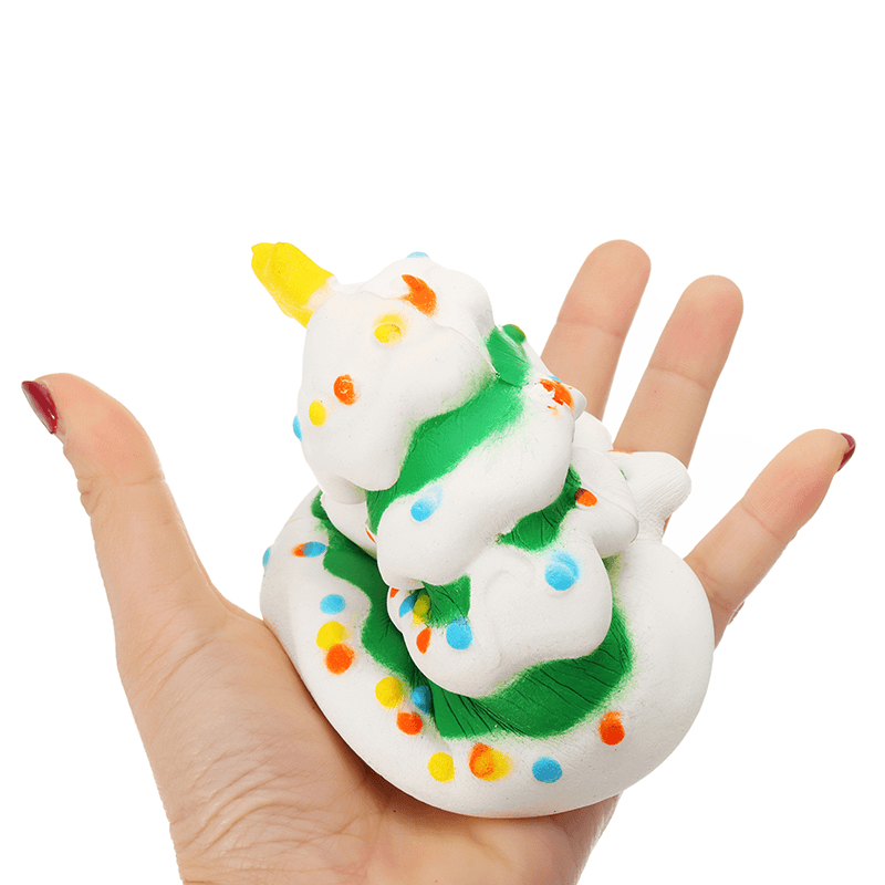 Modelo de fruta de árbol de Navidad Colección de squishy para niños Regalo Decoración Juguete Embalaje original