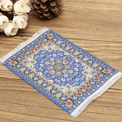 Tapis turc pour maison de poupée 1/12 10 x 15 cm Accessoires de décoration pour maison de poupée miniature TCS001 TCS002