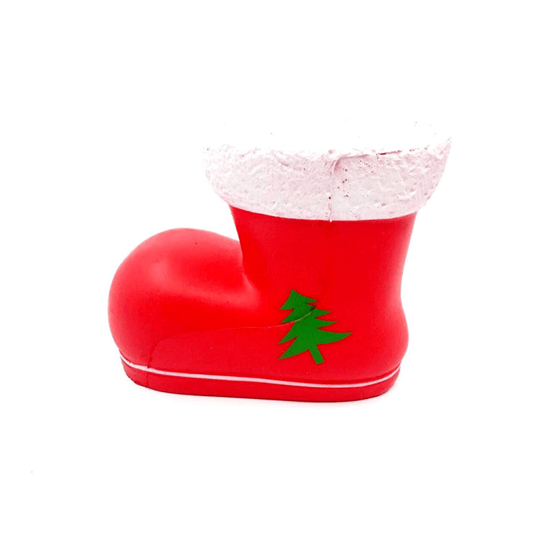 Chameleon Squishy Christmas Boots Santa Clause Boot Slow Rising with Packaging Gift Decor Toy