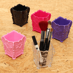 Étui de rangement de maquillage papillon, porte-brosse, rouge à lèvres, stylo, boîte décorative, conteneur cosmétique