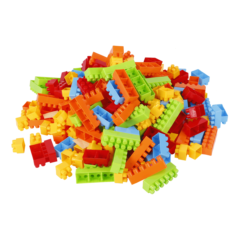 Goldkids HJ-3801D Lot de 34 blocs de construction multi-styles à assembler soi-même et à apprendre, jouets pour enfants, cadeau